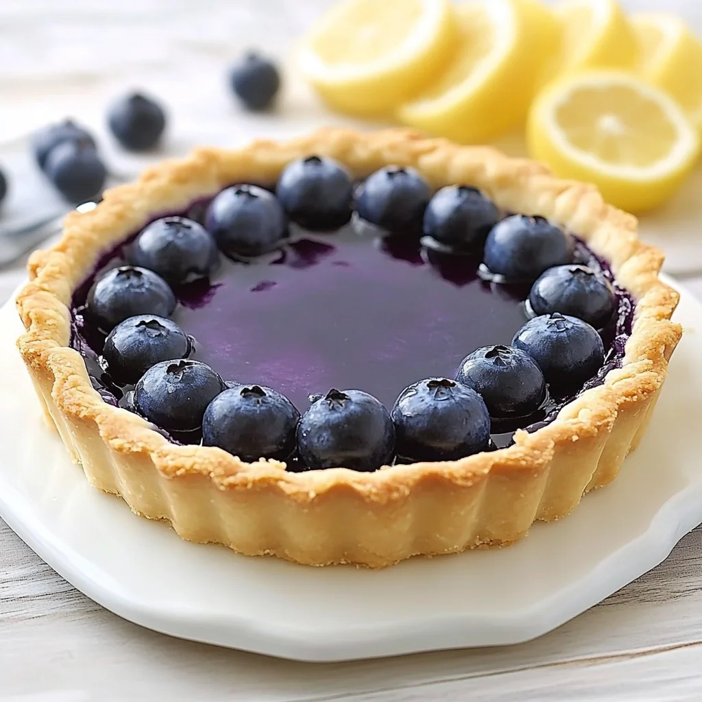Blueberry–lemon