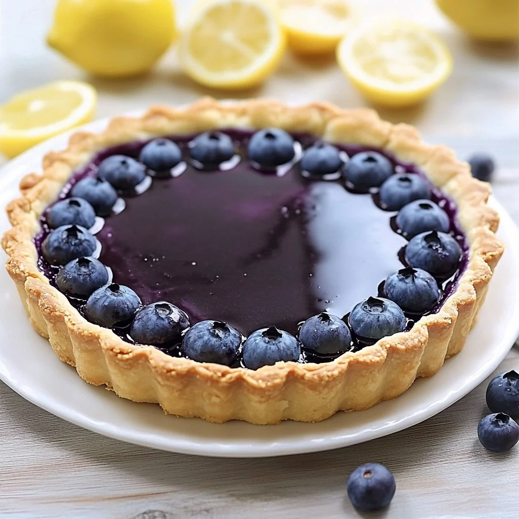 Blueberry–lemon