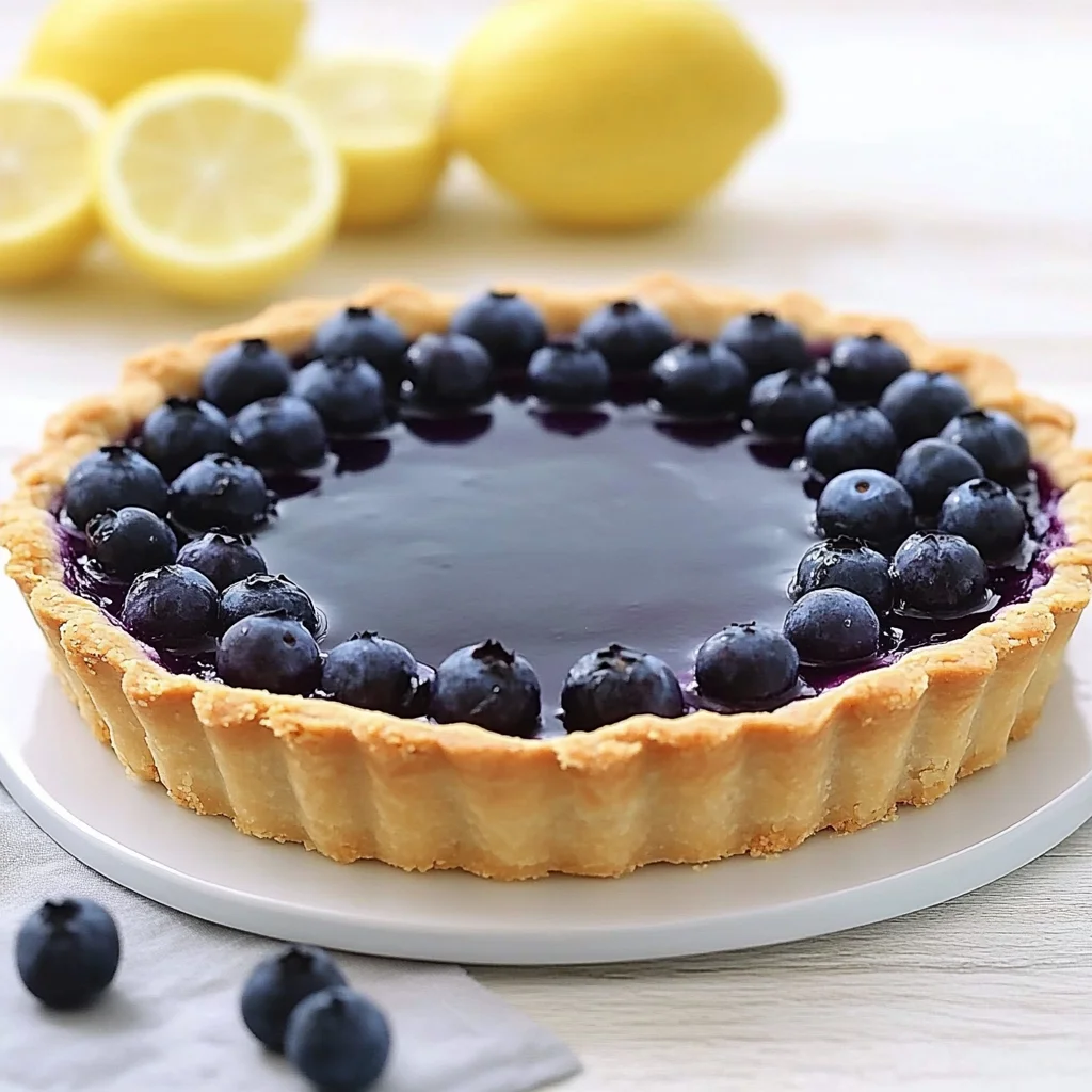 Blueberry–lemon
