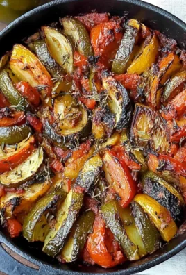 Briam: Traditional Greek Roasted Vegetables