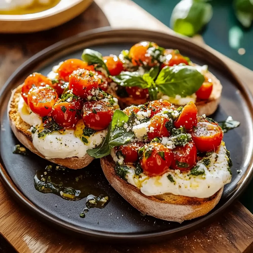 Burrata Bruschetta