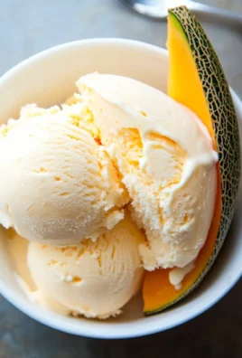 Cantaloupe Sea Salt Ice Cream