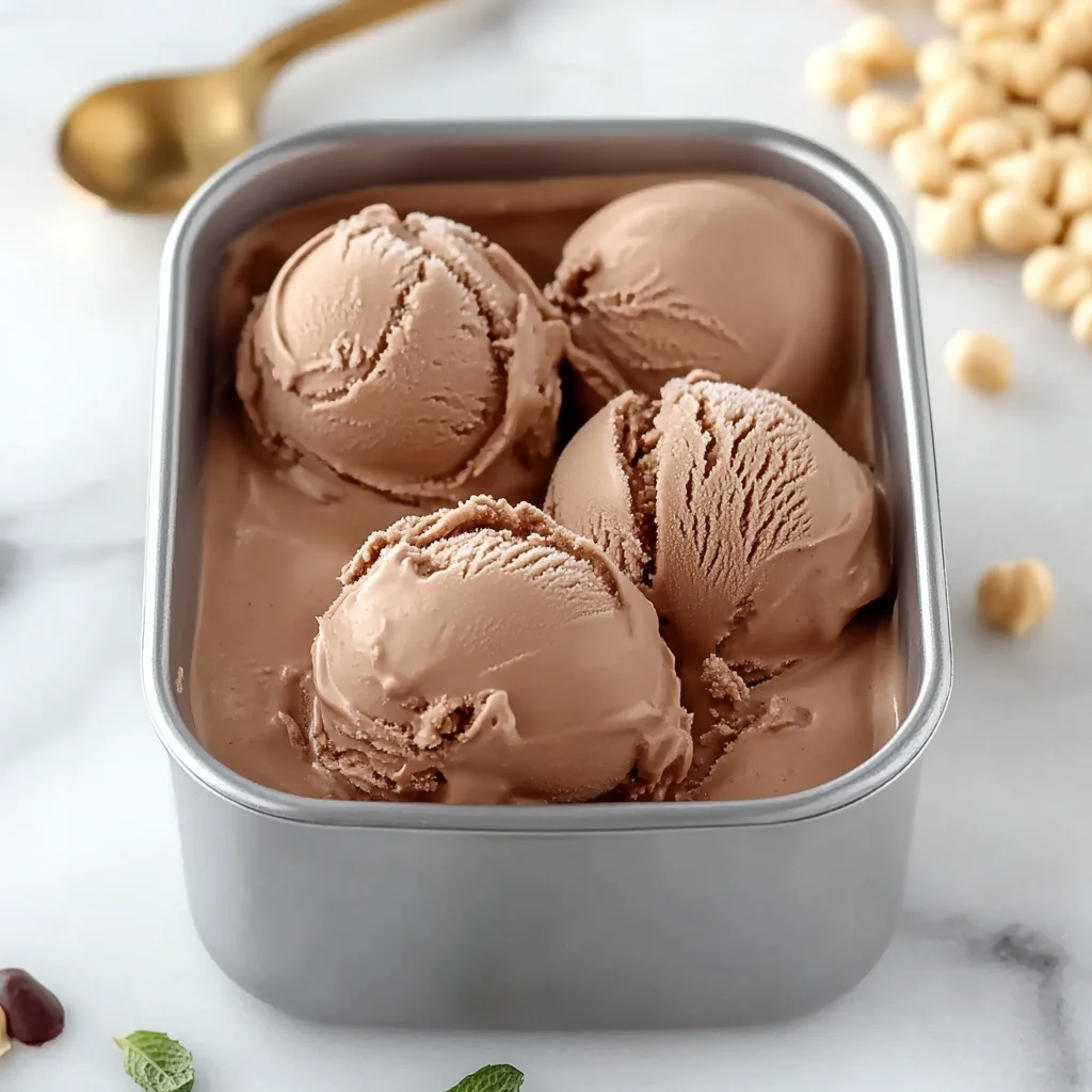Dairy-Free Chickpea Ice Cream
