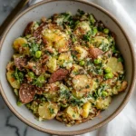 Lemon Pepper Smashed Potato Salad