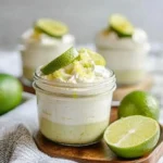 No-Bake Key Lime Cheesecake Jars