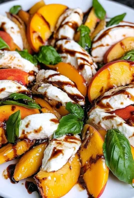 Peach Caprese Salad
