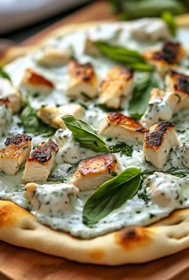 Tzatziki Chicken Naan Pizza