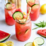 Watermelon Cucumber Lemonade