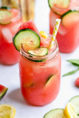 Watermelon Cucumber Lemonade