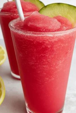 Watermelon Lemonade Slushie