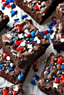 4th of July Brownies