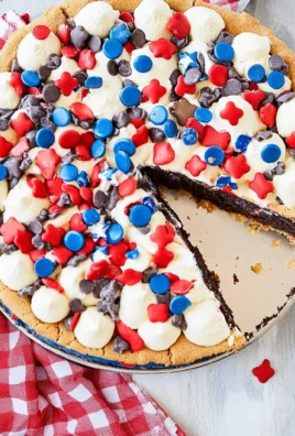 4th of July Cookie Cake