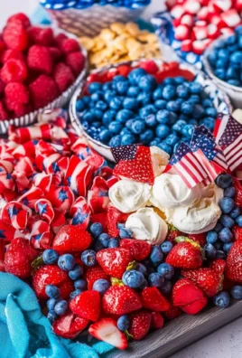 4th of July Sweet Charcuterie Board