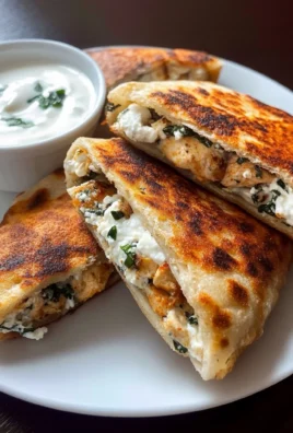 Arayes: Crispy Pita with Chicken u0026amp; Feta