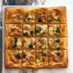 BBQ Chicken Puff Pastry Pizza Recipe