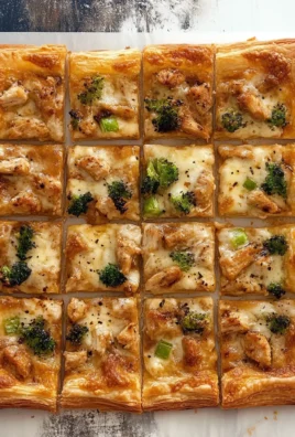 BBQ Chicken Puff Pastry Pizza Recipe