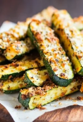 Baked Parmesan Zucchini Fries