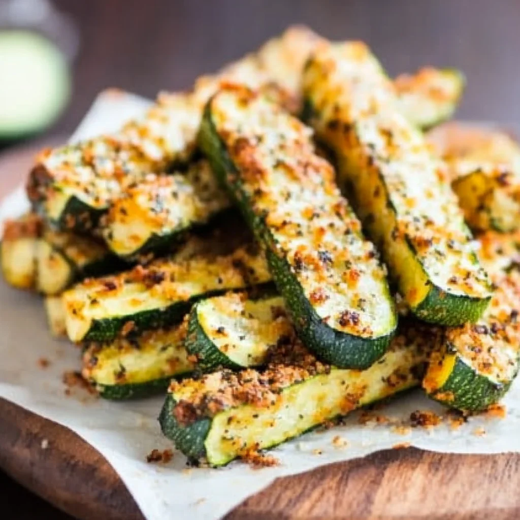 Baked Parmesan Zucchini Fries