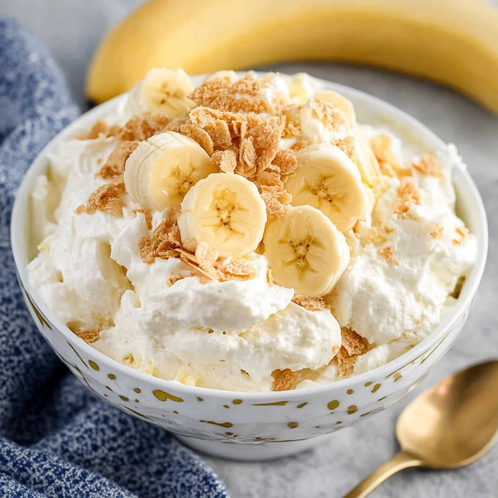Banana Pudding Fluff Salad Recipe