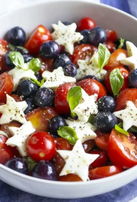 Blueberry Tomato Caprese