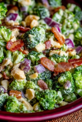 Broccoli Salad with Turkey Bacon Recipe