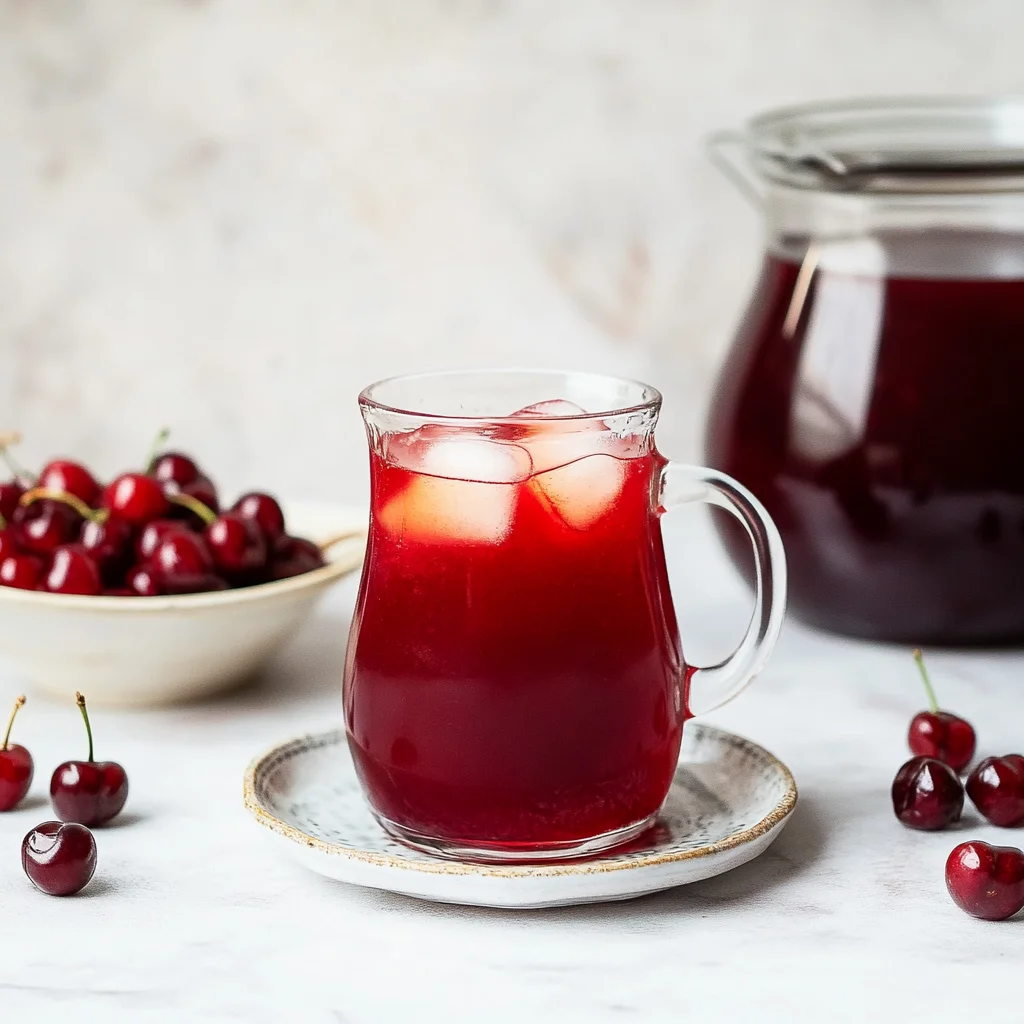 Cherry Pie Iced Tea