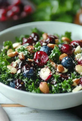Cherry Summer Kale Salad with Balsamic Vinaigrette
