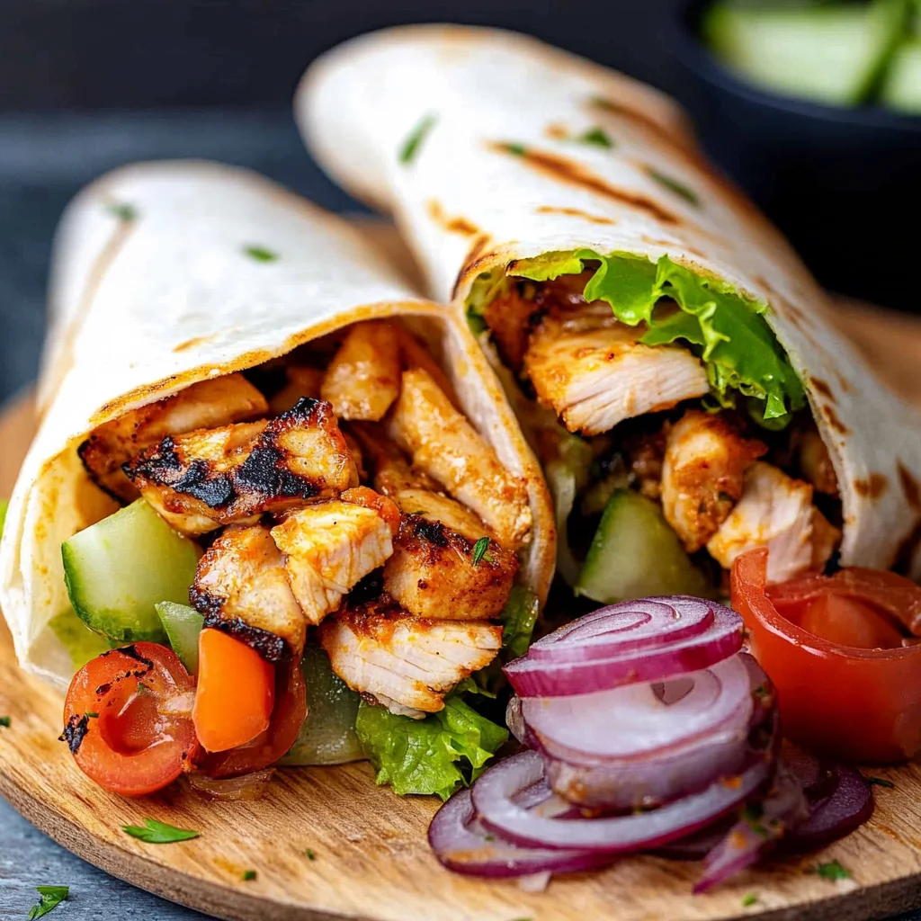 Chicken Doner Kebab (Tavuk Döner)