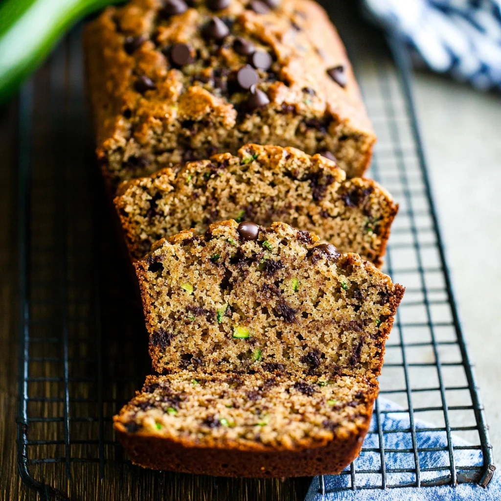 Chocolate Chip Zucchini Bread