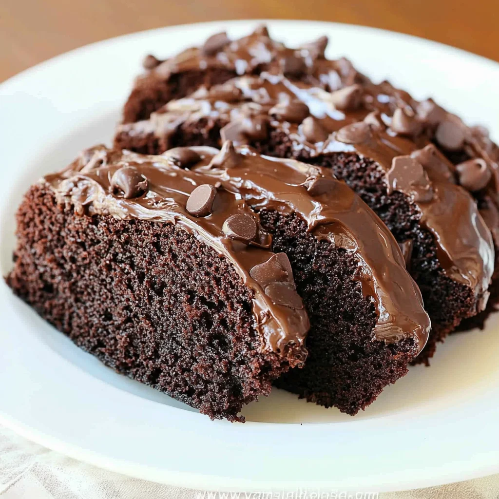 Chocolate Lover's Zucchini Cake