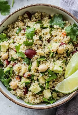 Cilantro Lime Quinoa Salad