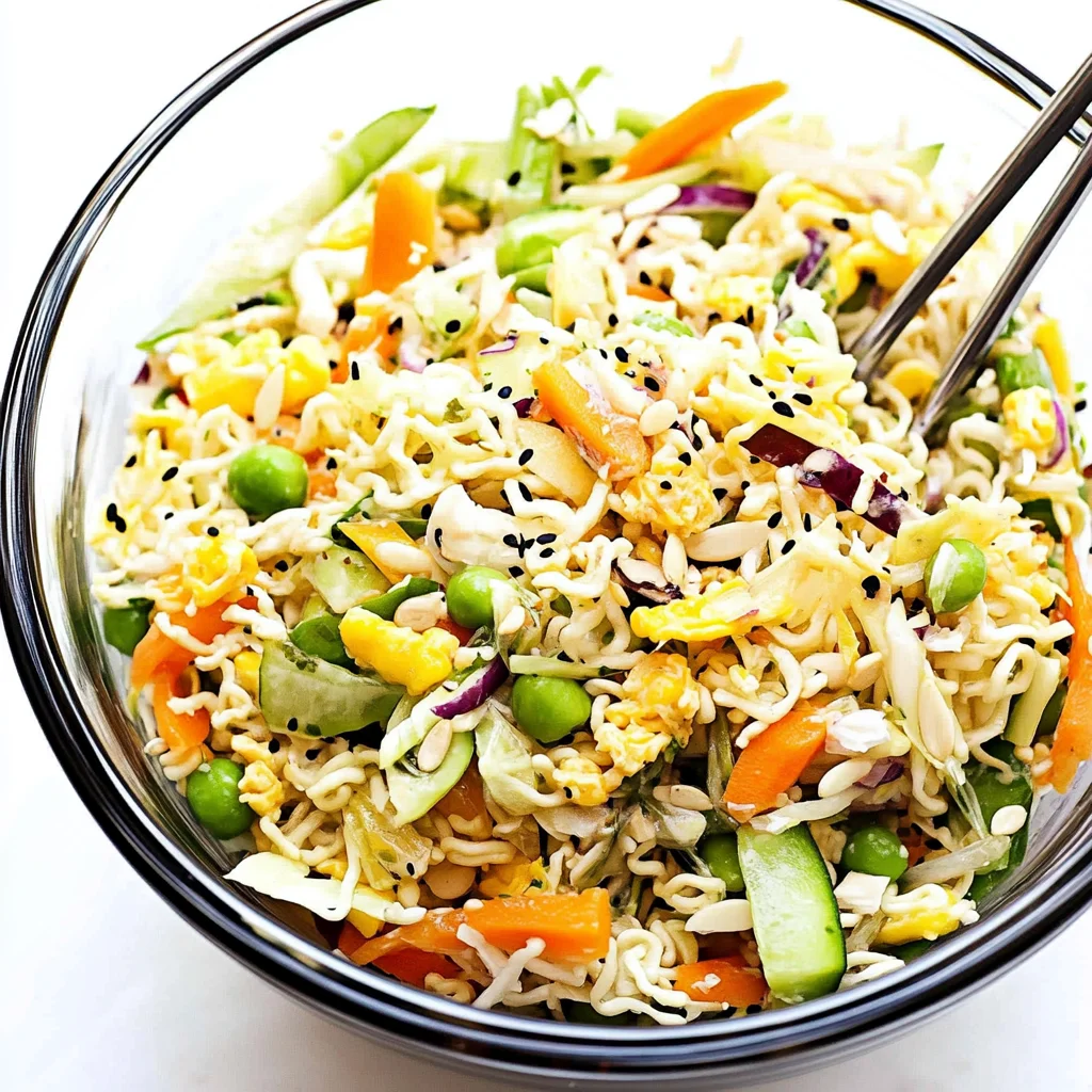 Crunchy Ramen Noodle Salad