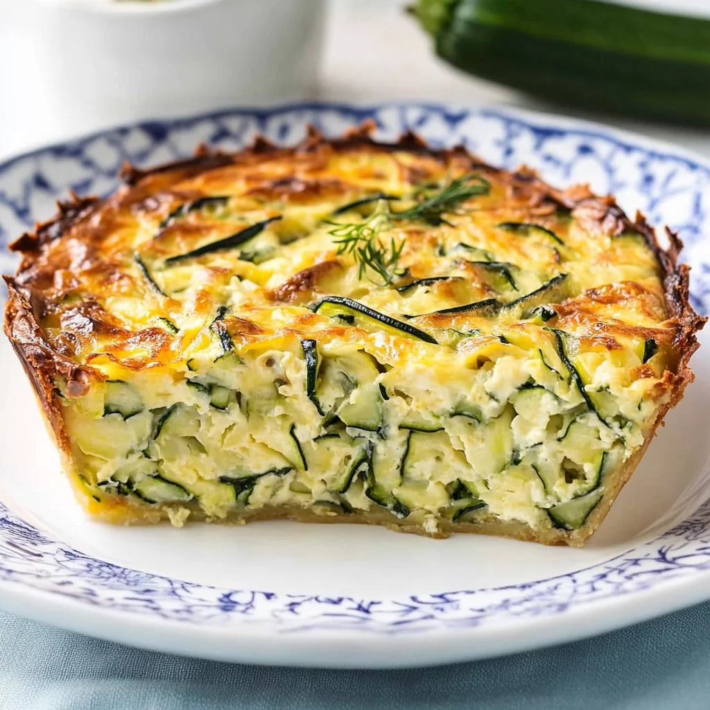 Crustless Zucchini Quiche Recipe