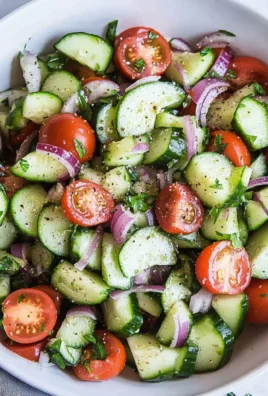 Cucumber Tomato Salad