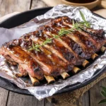 Foil Wrapped Baby Back Ribs