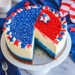 Fourth of July Cheesecake Cake