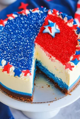 Fourth of July Cheesecake Cake