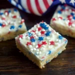 Fourth of July Sugar Cookie Bars