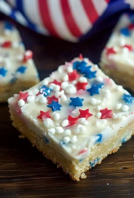 Fourth of July Sugar Cookie Bars