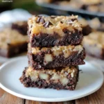 German Chocolate Brownies