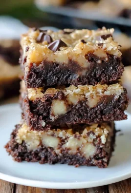 German Chocolate Brownies