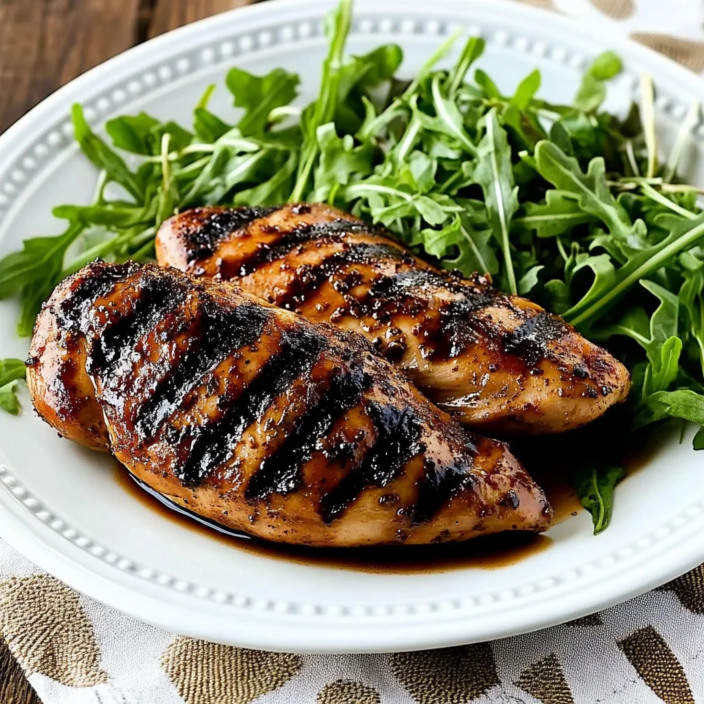 Grilled Chicken with Balsamic Vinegar