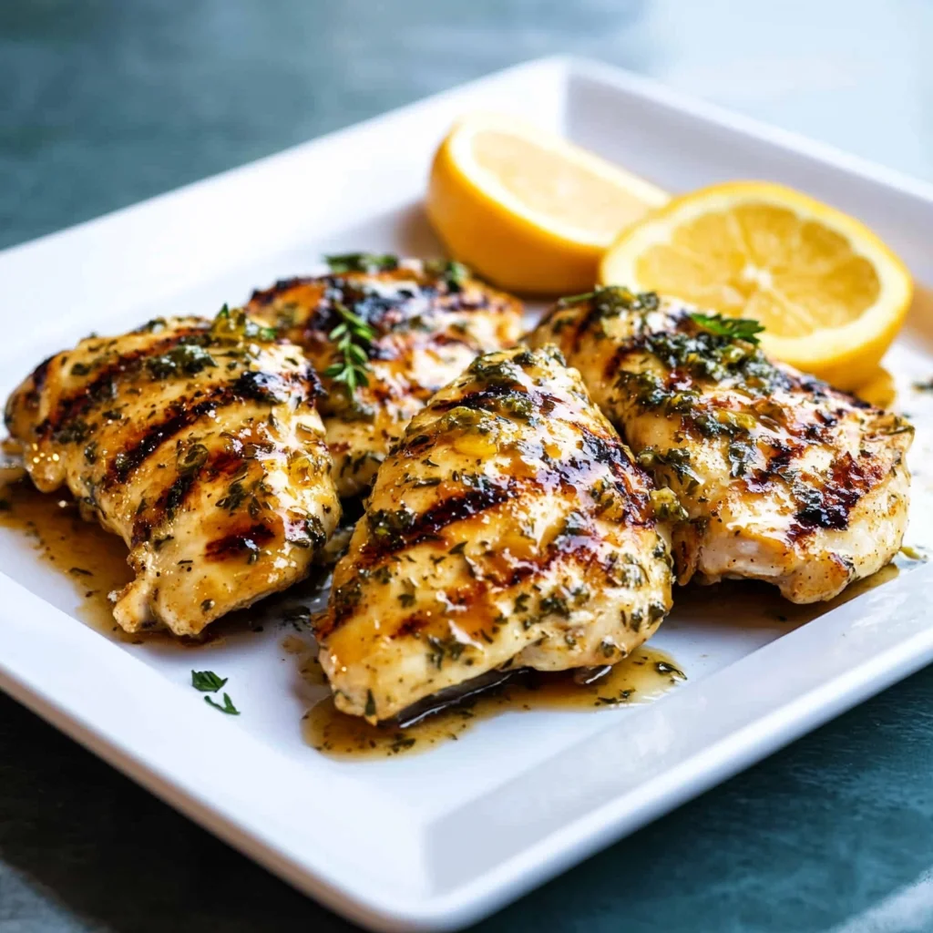 Grilled Citrus Chicken with Glaze