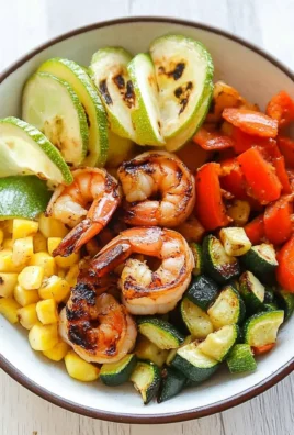 Grilled Shrimp and Vegetable Bowl