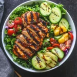 Grilled Teriyaki Chicken Salad