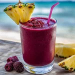 Hibiscus Tea Pineapple Smoothie
