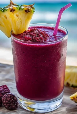 Hibiscus Tea Pineapple Smoothie