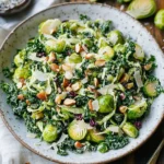Kale and Brussels Sprout Salad