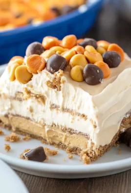 No Bake Peanut Butter Icebox Cake