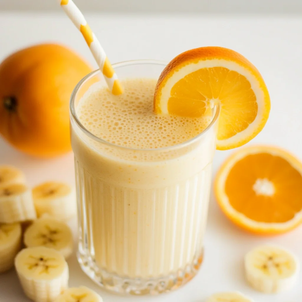 Orange Banana Smoothie